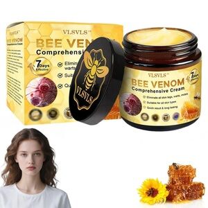 VLSVLS Bee Venom skin comprehensive Cream,Bee Venom Skin Treatment